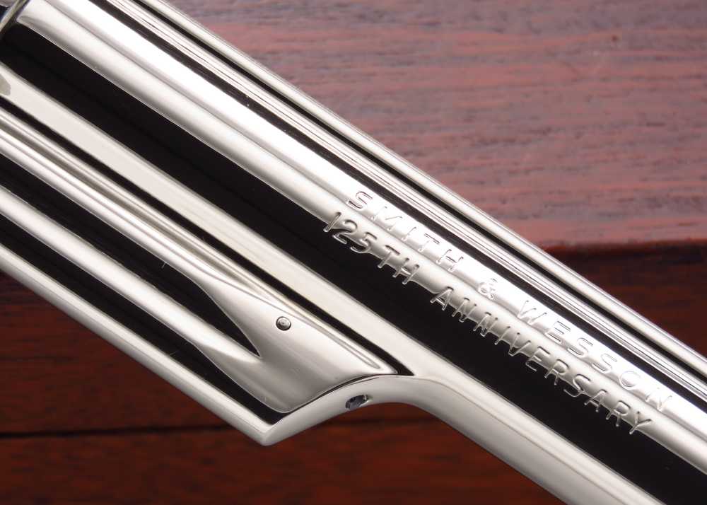 NEVER SEEN IN NICKEL BEFORE - S&W 125TH Anniversary 25-3 45 Colt 1977-img-11