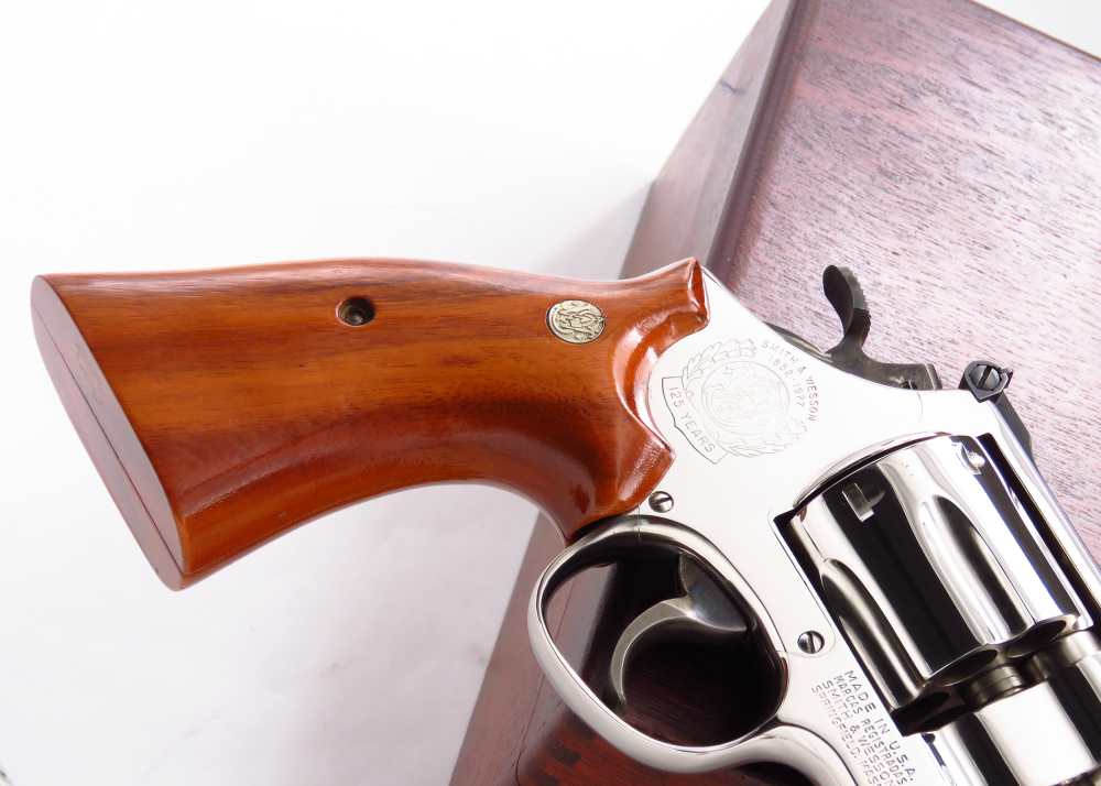 NEVER SEEN IN NICKEL BEFORE - S&W 125TH Anniversary 25-3 45 Colt 1977-img-5