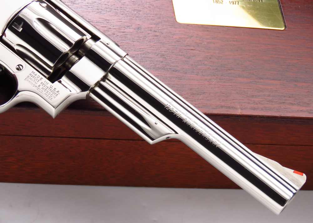 NEVER SEEN IN NICKEL BEFORE - S&W 125TH Anniversary 25-3 45 Colt 1977-img-7