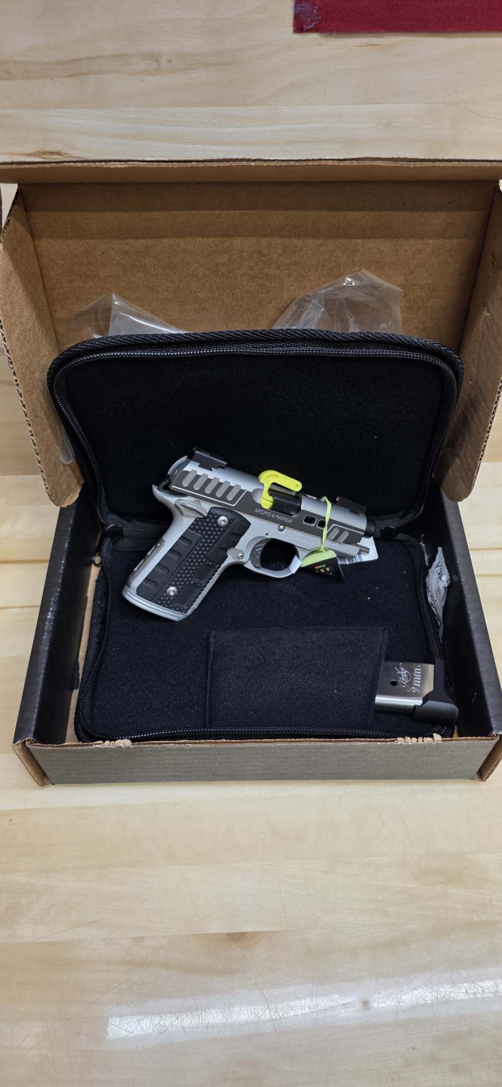 Kimber Micro 9 Rapide 9mm Black Ice Pistol 3300223-img-0