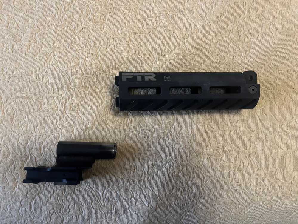 PTR full size mp5 clone m-lok handguard and semi bolt carrier -img-0