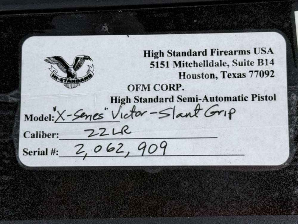 High Standard Victor X Series-img-4