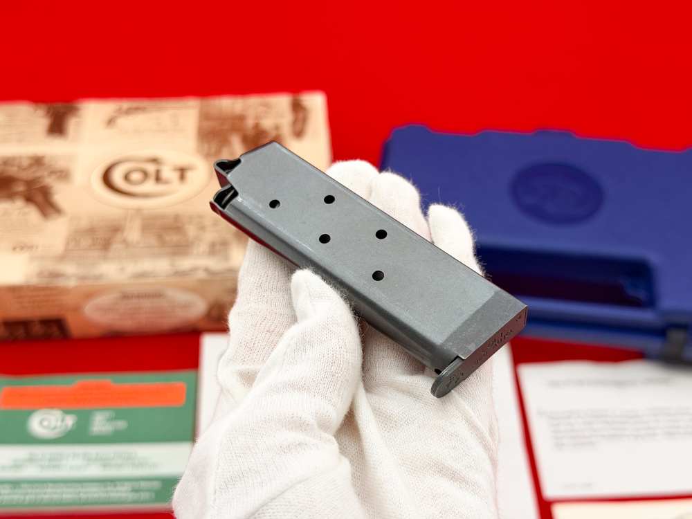 STUNNING 1995 Colt Government Pocketlite .380 ACP 3.25" Blued w/ Box-img-26
