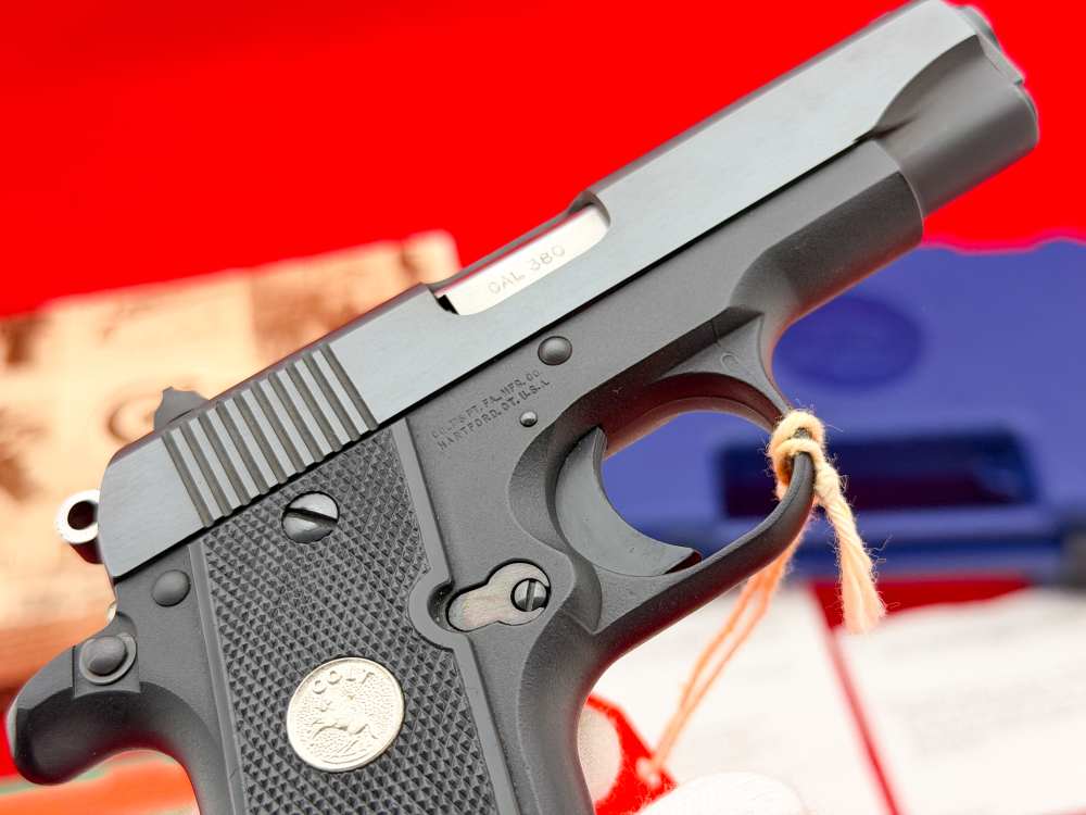 STUNNING 1995 Colt Government Pocketlite .380 ACP 3.25" Blued w/ Box-img-23