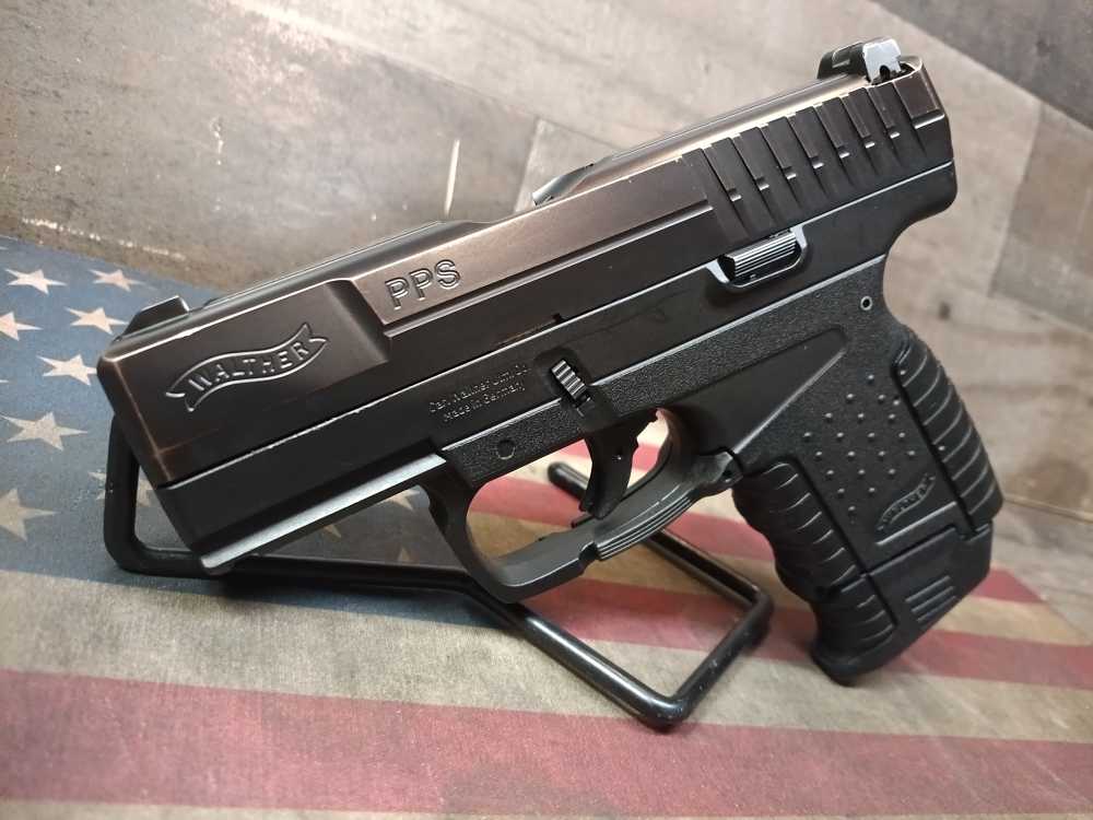 LOOK! GREAT COND. WALTHER PPS (Gen 1) 9mm 3.2"Brl w/Mag 8+1 PENNY START NR!-img-1