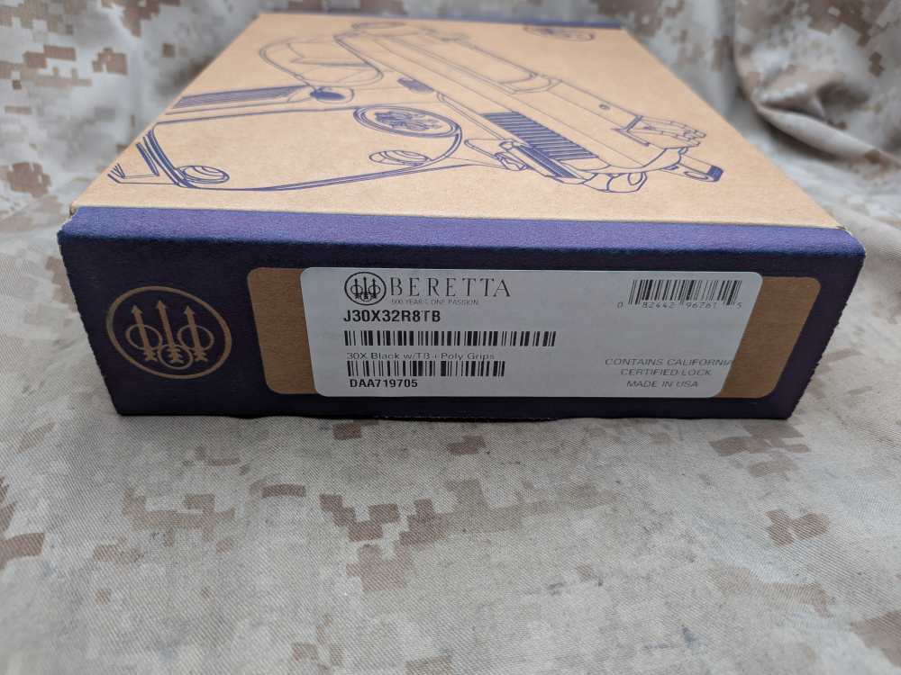 Beretta 30X Tomcat .32 ACP DA/SA NEW Threaded Barrel Do It Yourself-img-2