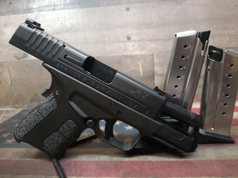 LOOK! GREAT COND SPRINGFIELD XD-S Mod 2 9mm 3.3"Brl w/2Mags 9+1 PENNY NR! -img-9