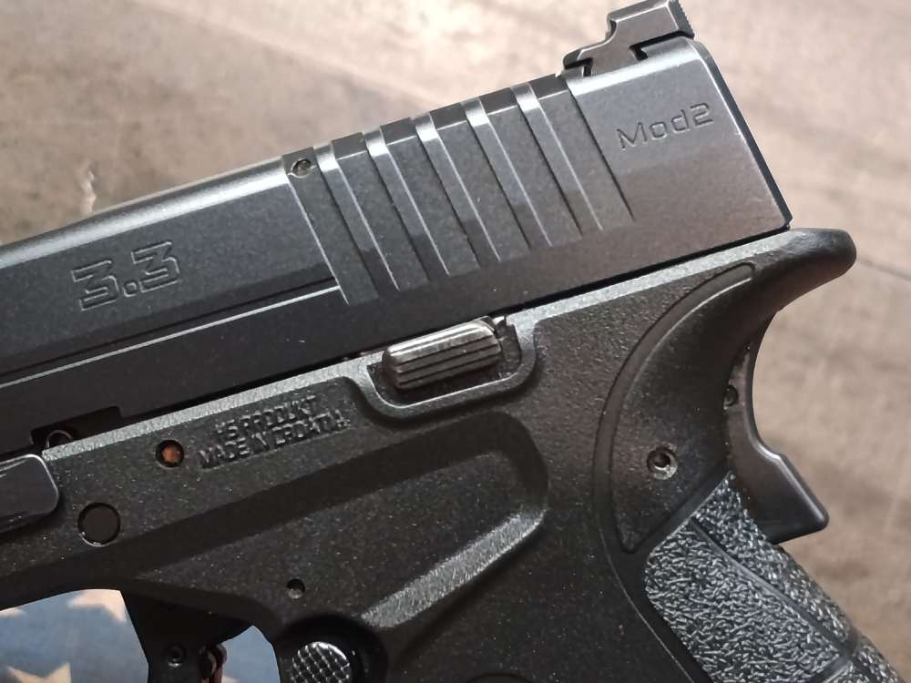 LOOK! GREAT COND SPRINGFIELD XD-S Mod 2 9mm 3.3"Brl w/2Mags 9+1 PENNY NR! -img-28