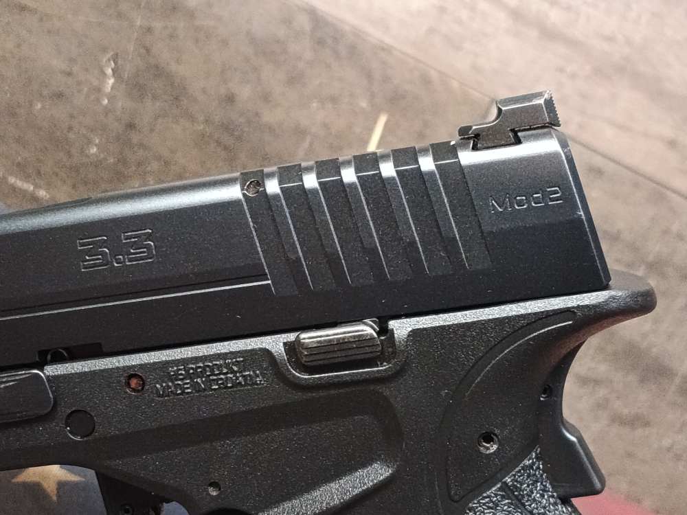LOOK! GREAT COND SPRINGFIELD XD-S Mod 2 9mm 3.3"Brl w/2Mags 9+1 PENNY NR! -img-29