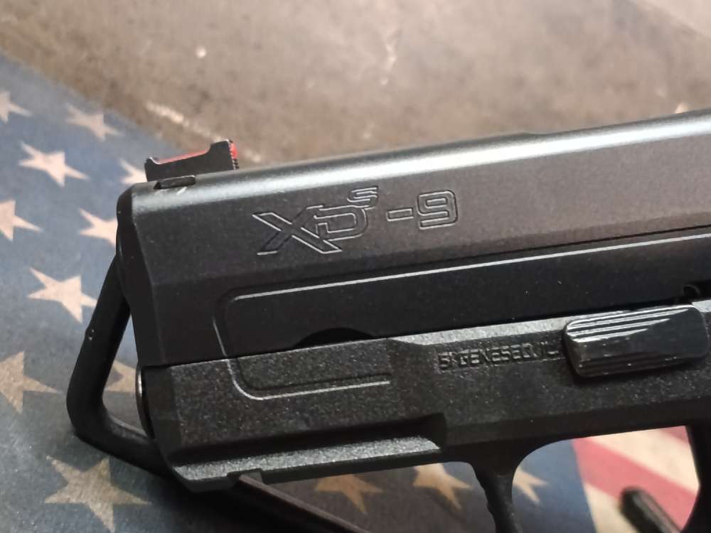LOOK! GREAT COND SPRINGFIELD XD-S Mod 2 9mm 3.3"Brl w/2Mags 9+1 PENNY NR! -img-31