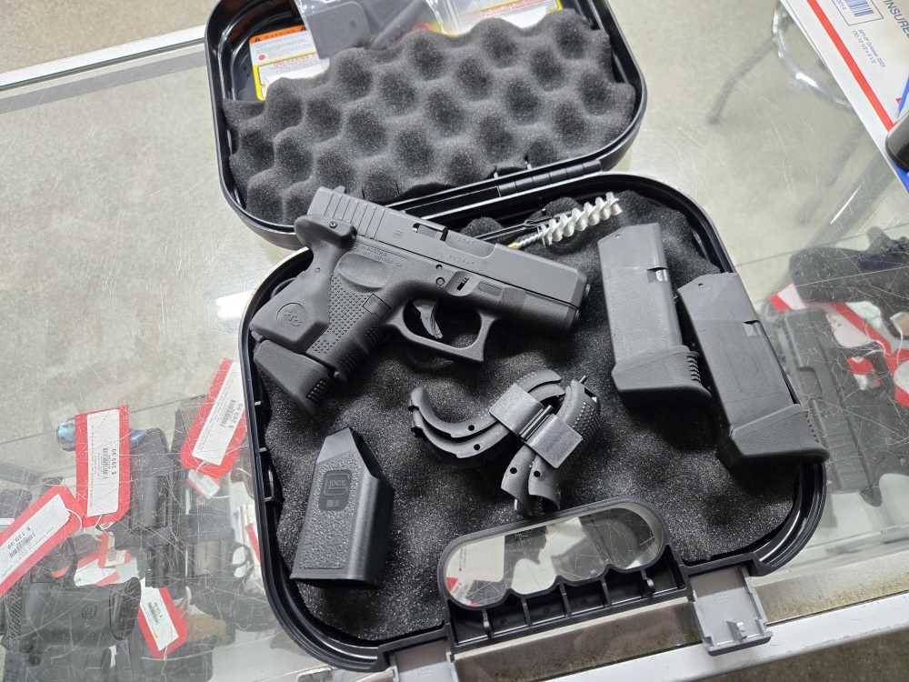 Glock 33 Gen 4 33Gen4 357 Sig With Box, 3 9rd Mags G33 Crimson Trace Laser-img-0