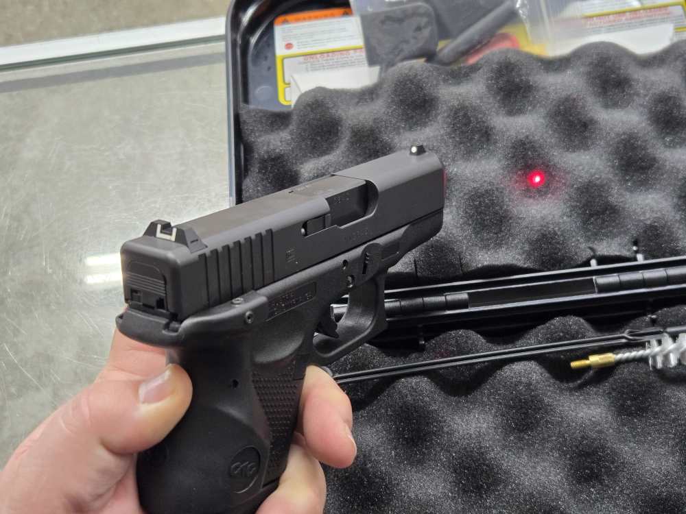 Glock 33 Gen 4 33Gen4 357 Sig With Box, 3 9rd Mags G33 Crimson Trace Laser-img-3