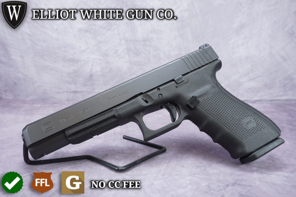 Glock 40 Gen 4 MOS 10mm Auto 6.02" Long Slide Pistol-img-0