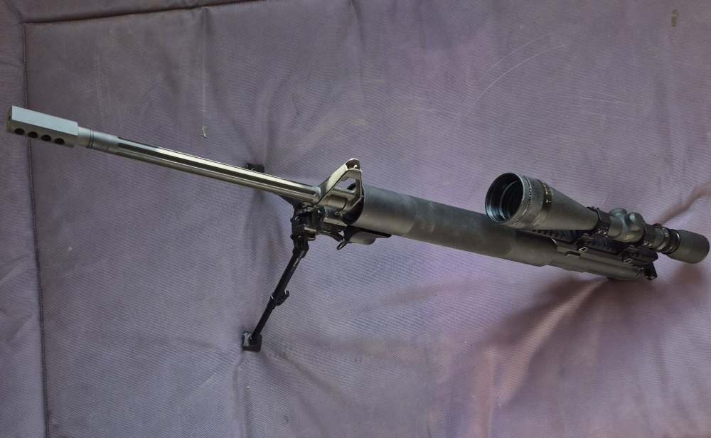 Bushmaster 26" Match Varmint upper complete decked out!-img-1