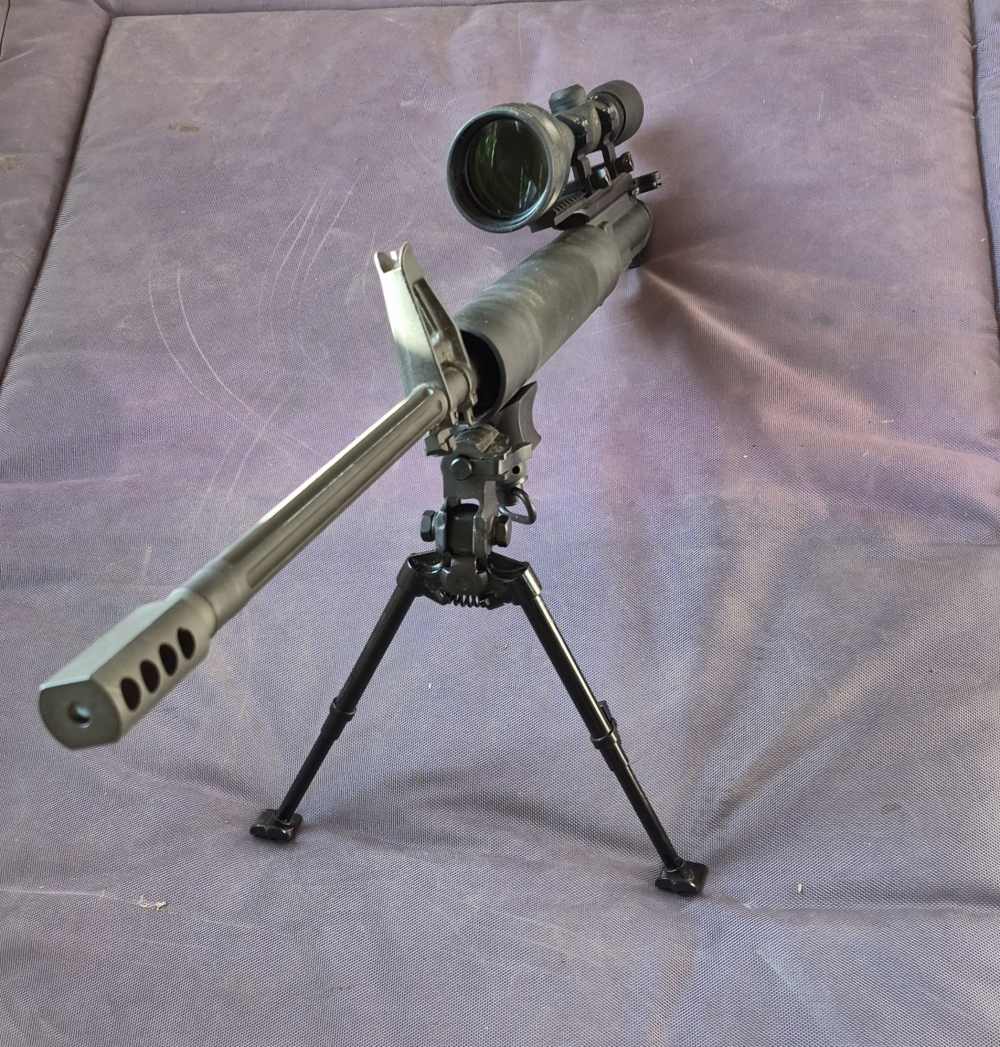 Bushmaster 26" Match Varmint upper complete decked out!-img-0