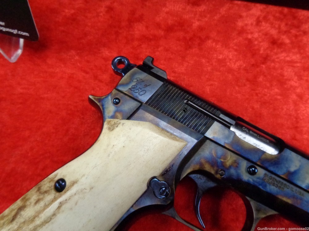 Springfield SA-35 9mm Hi Power Case Color Stag Grips Limited Edition TRADE-img-9