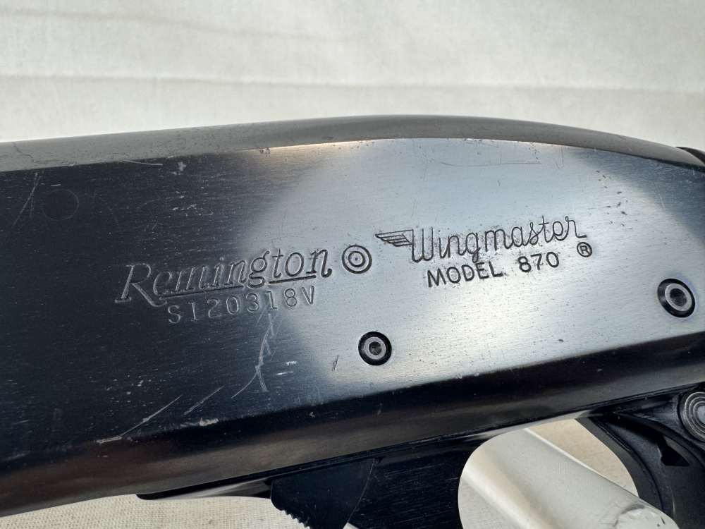 Remington 870 Wingmaster 30" Full 12GA Pump Shotgun Mfg. 1969 C&R-img-17