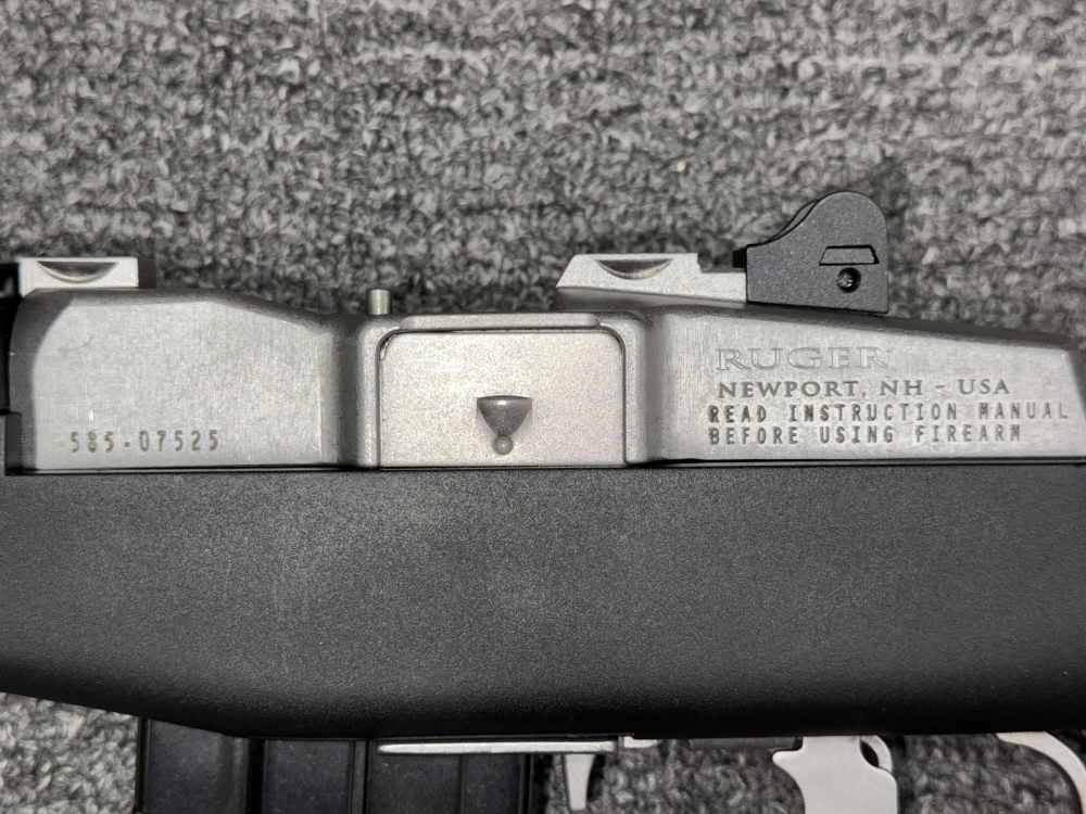 Ruger Mini-14 Ranch 5.56 NATO 18.5in Stainless 5805 +5 Mags - No Reserve-img-2