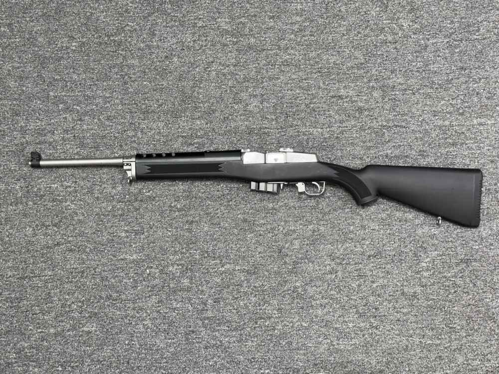 Ruger Mini-14 Ranch 5.56 NATO 18.5in Stainless 5805 +5 Mags - No Reserve-img-1
