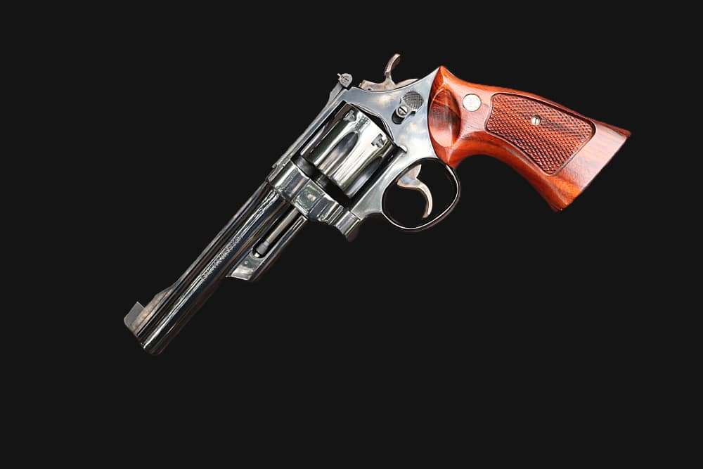Smith & Wesson model 27-2 Revolver .357 Mag 6" w/Display Case-img-13