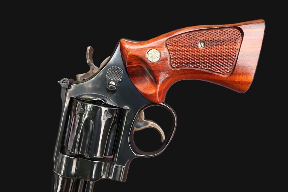 Smith & Wesson model 27-2 Revolver .357 Mag 6" w/Display Case-img-8