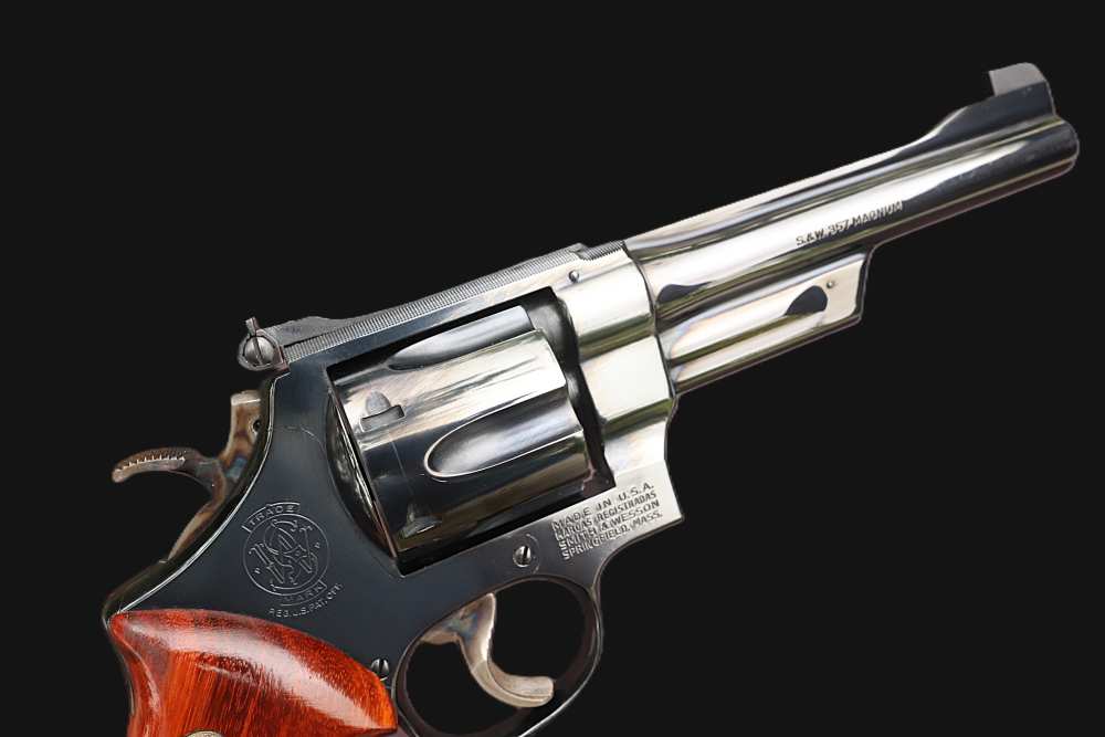 Smith & Wesson model 27-2 Revolver .357 Mag 6" w/Display Case-img-3