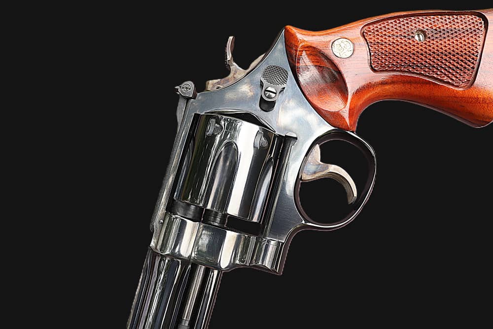 Smith & Wesson model 27-2 Revolver .357 Mag 6" w/Display Case-img-7