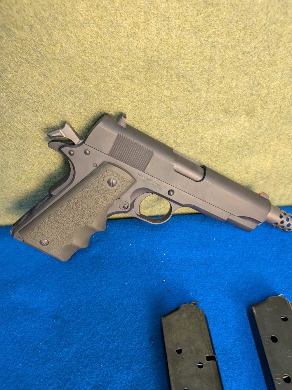 Tisas 1911 A1 Tank Commander 4" Barrel Comp 1X 7RDS 2x 10RDS 2x 20RDS Mags-img-3