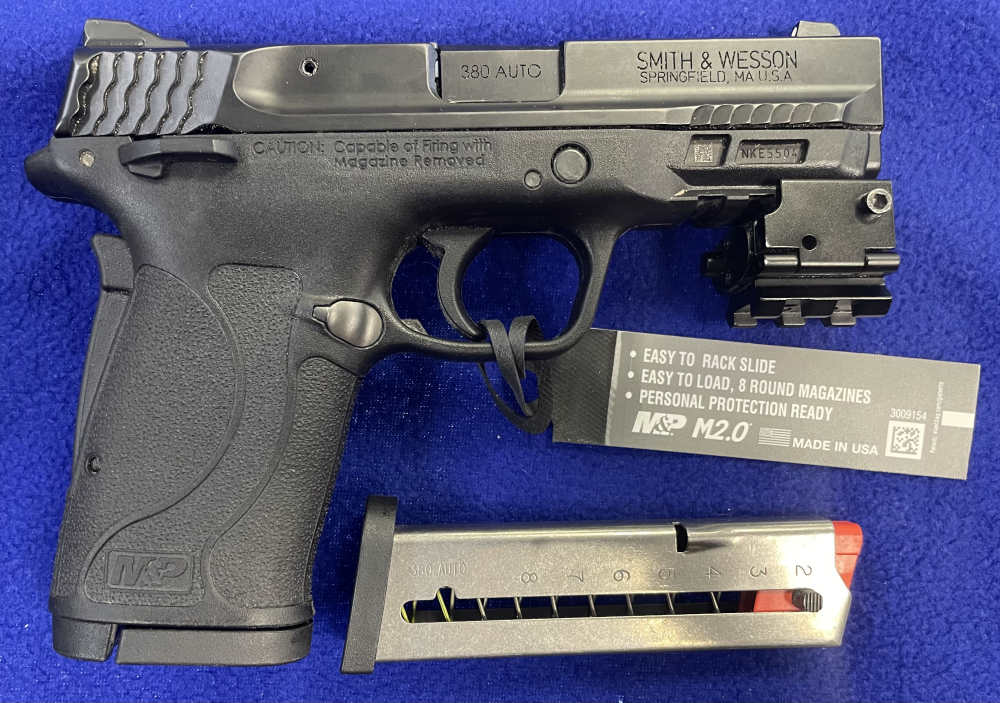 Smith & Wesson 380 Shield EZ with Box, 2 Magazines, Laser-img-2