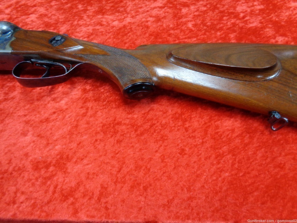 Simson Merkel Drilling 6.5 12 Gauge Double Scope Rings German Rifle I TRADE-img-79