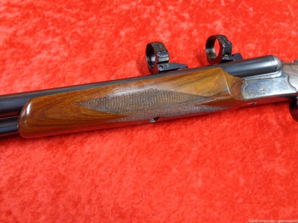 Simson Merkel Drilling 6.5 12 Gauge Double Scope Rings German Rifle I TRADE-img-76