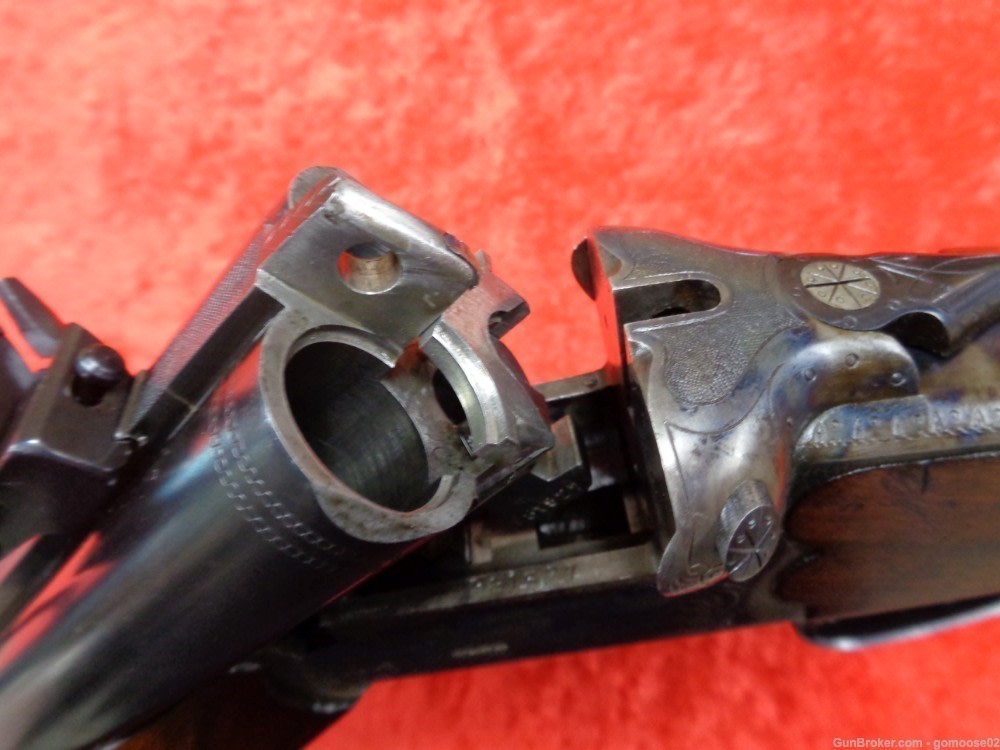 Simson Merkel Drilling 6.5 12 Gauge Double Scope Rings German Rifle I TRADE-img-42
