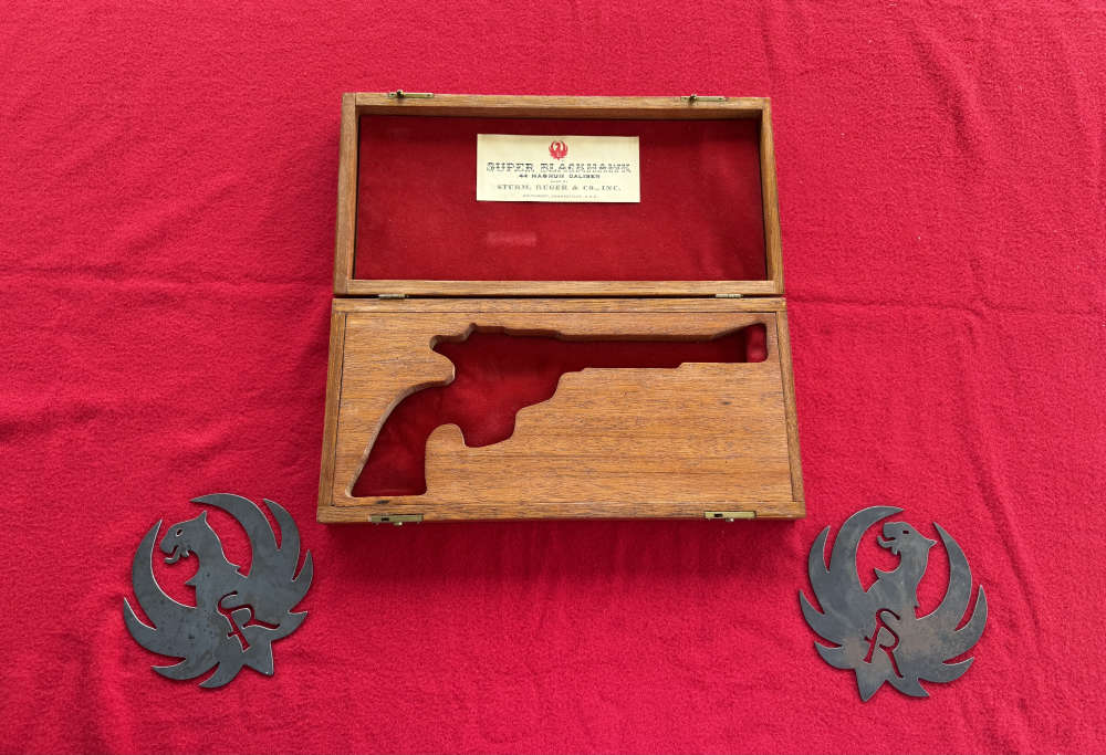 Super Redhawk Wooden Ruger Presentation Box .44 magnum-img-5