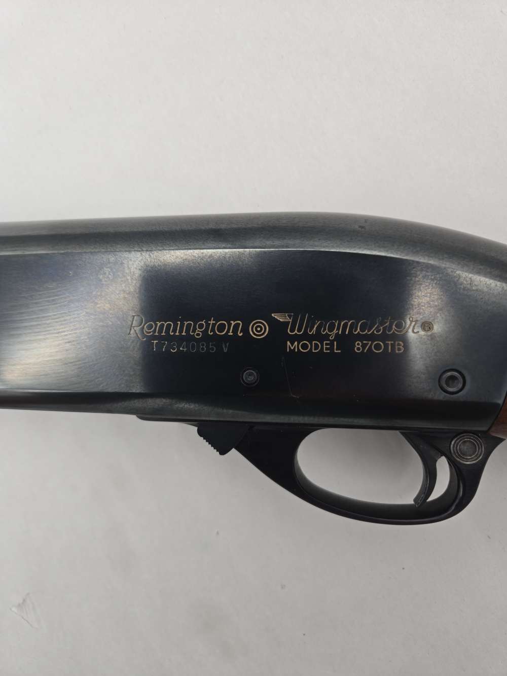 1977 Remington 870TB Wingmaster 12ga 30" VR Full Barrel Gold Fill-img-1