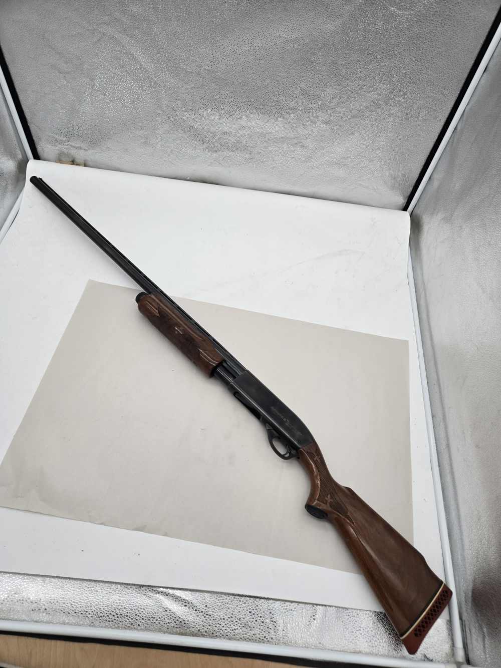 1977 Remington 870TB Wingmaster 12ga 30" VR Full Barrel Gold Fill-img-0