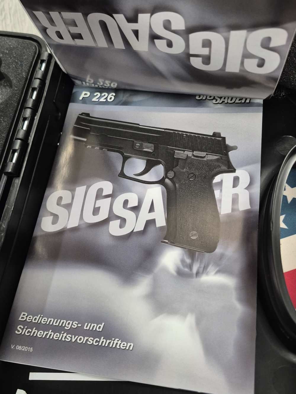 PENNY! GERMAN SIG CUSTOM SHOP SIG SAUER P226 LDC II IN BOX PAPERS VERY RARE-img-35