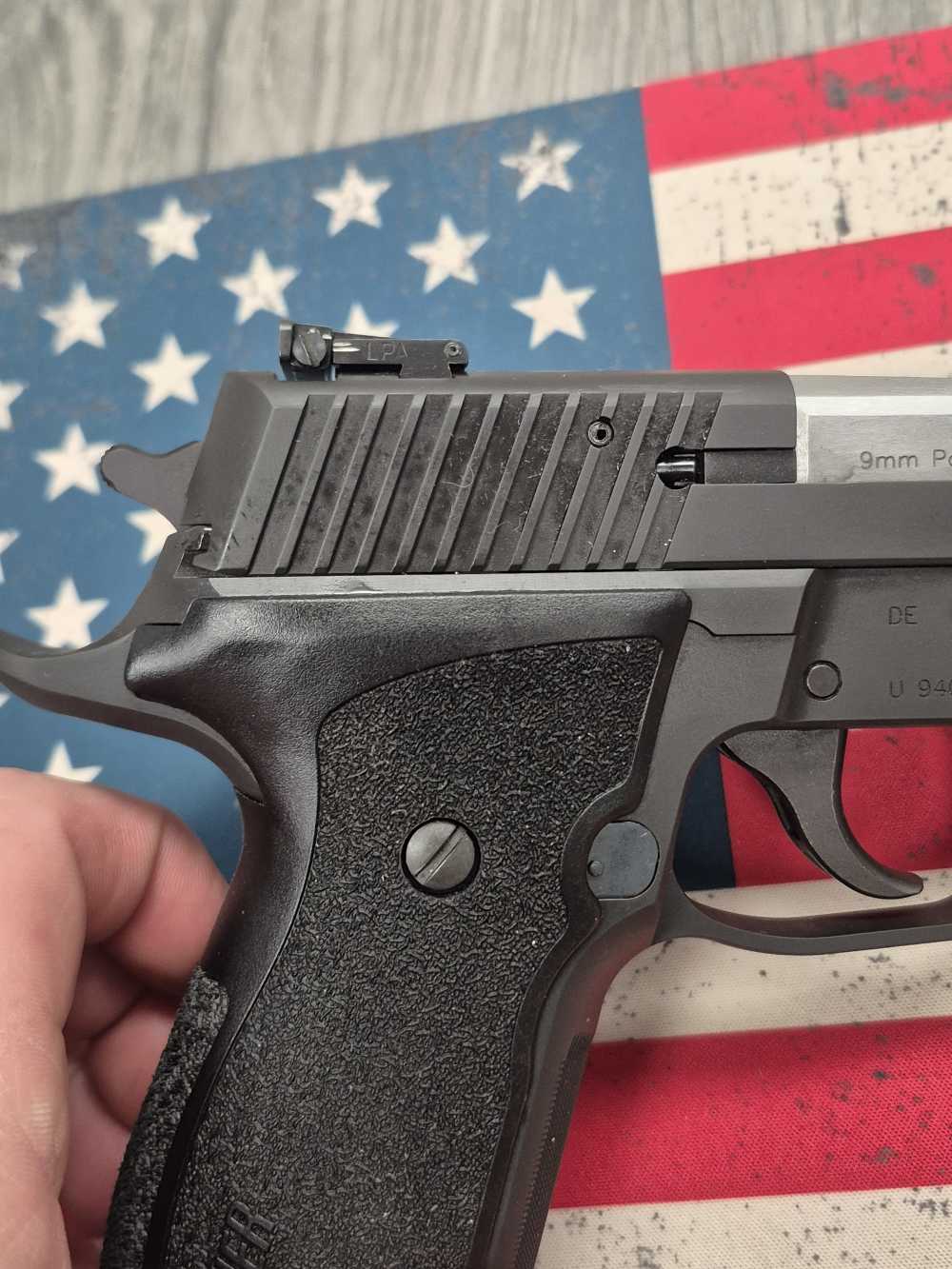 PENNY! GERMAN SIG CUSTOM SHOP SIG SAUER P226 LDC II IN BOX PAPERS VERY RARE-img-11