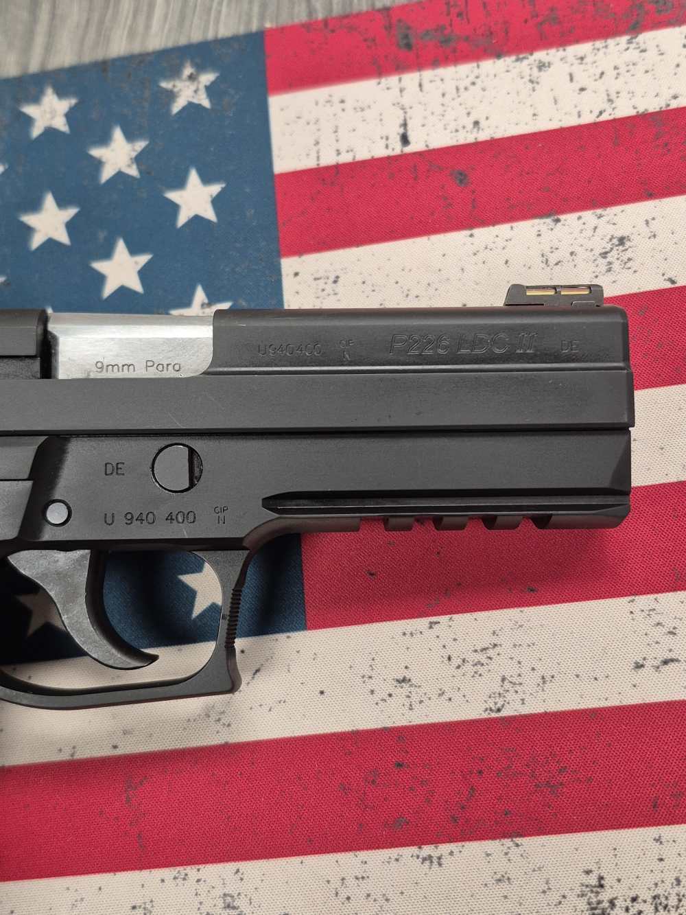 PENNY! GERMAN SIG CUSTOM SHOP SIG SAUER P226 LDC II IN BOX PAPERS VERY RARE-img-13