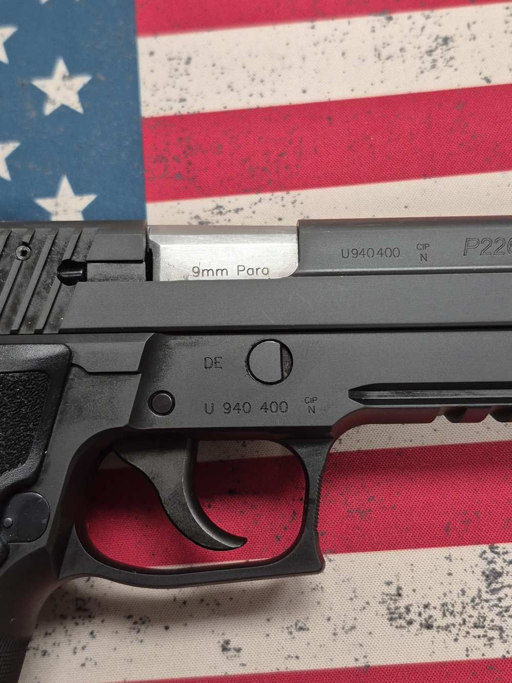 PENNY! GERMAN SIG CUSTOM SHOP SIG SAUER P226 LDC II IN BOX PAPERS VERY RARE-img-4