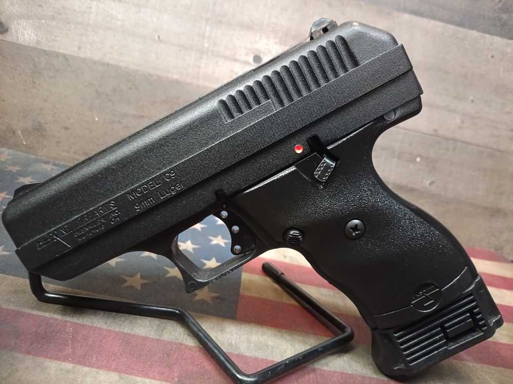 LOOK! EXCEL. COND. HI POINT C9 9mm 3.5"Brl w/3Mags&Holster 10+1 PENNY NR!-img-3