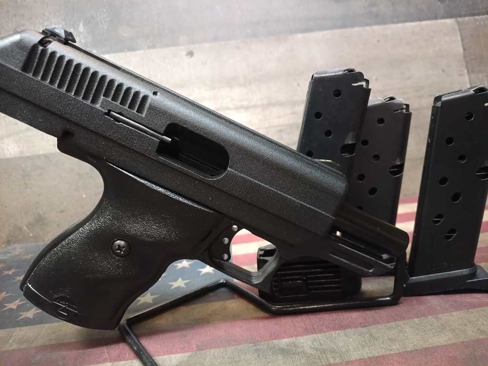 LOOK! EXCEL. COND. HI POINT C9 9mm 3.5"Brl w/3Mags&Holster 10+1 PENNY NR!-img-9