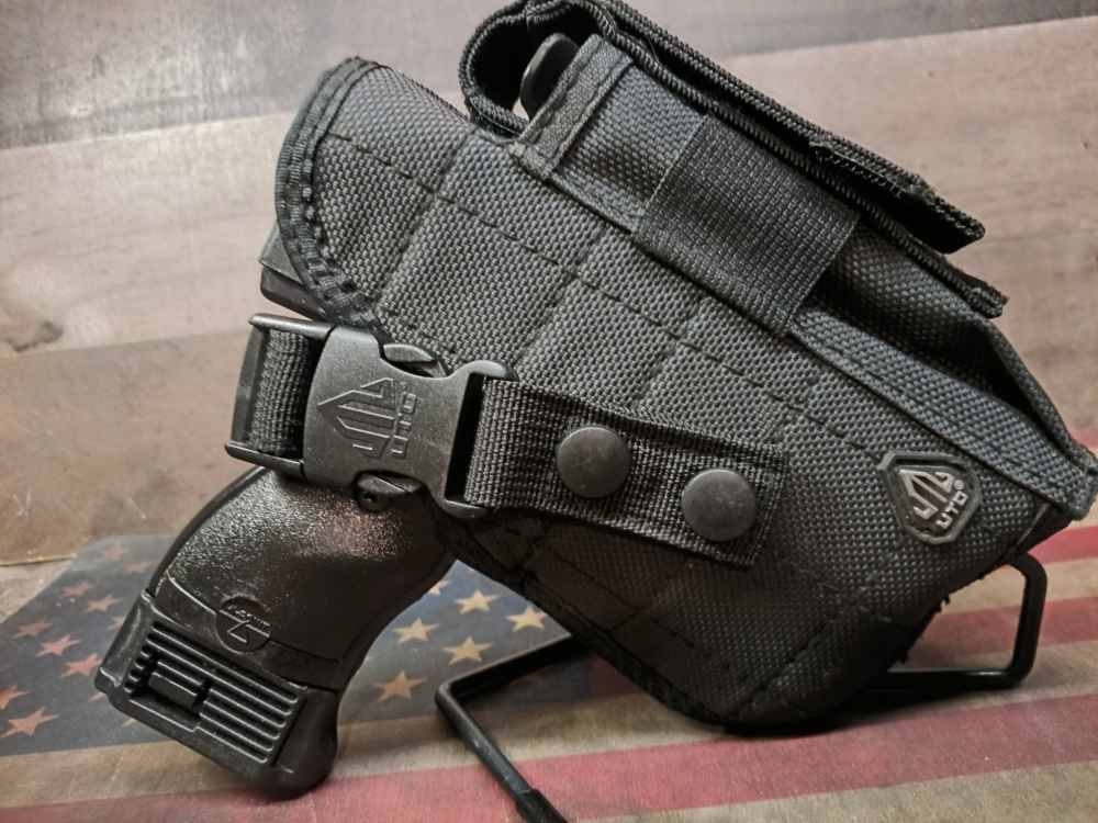 LOOK! EXCEL. COND. HI POINT C9 9mm 3.5"Brl w/3Mags&Holster 10+1 PENNY NR!-img-1