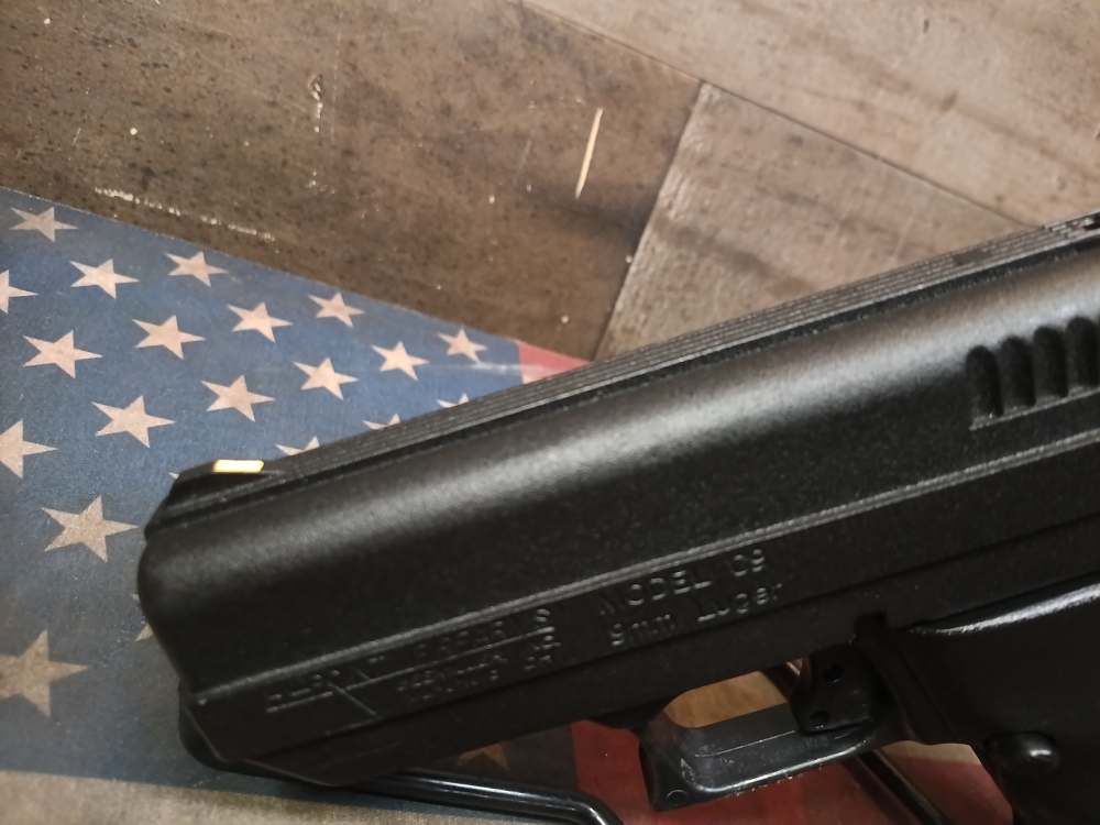 LOOK! EXCEL. COND. HI POINT C9 9mm 3.5"Brl w/3Mags&Holster 10+1 PENNY NR!-img-26