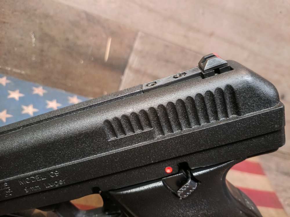 LOOK! EXCEL. COND. HI POINT C9 9mm 3.5"Brl w/3Mags&Holster 10+1 PENNY NR!-img-25