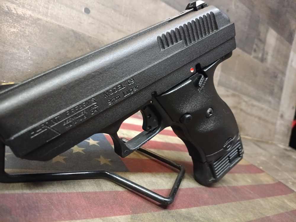 LOOK! EXCEL. COND. HI POINT C9 9mm 3.5"Brl w/3Mags&Holster 10+1 PENNY NR!-img-4