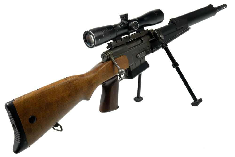 Navy Arms Import FRF2 Sniper Rifle With Scrome J8 F1 Scope & Accessories-img-4