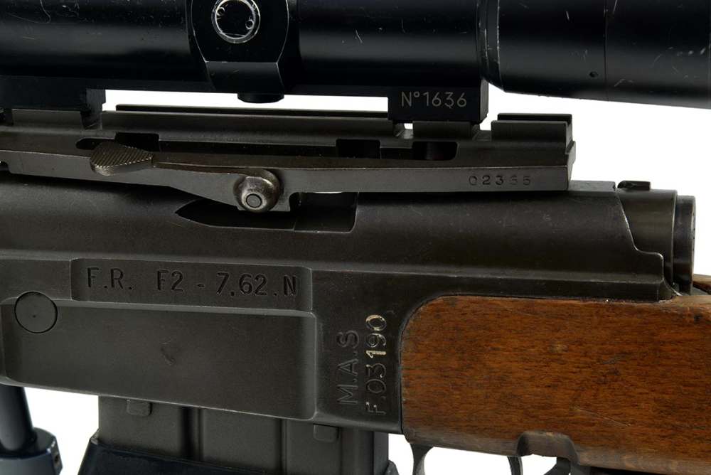 Navy Arms Import FRF2 Sniper Rifle With Scrome J8 F1 Scope & Accessories-img-9