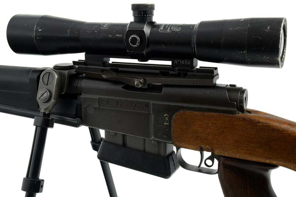Navy Arms Import FRF2 Sniper Rifle With Scrome J8 F1 Scope & Accessories-img-8