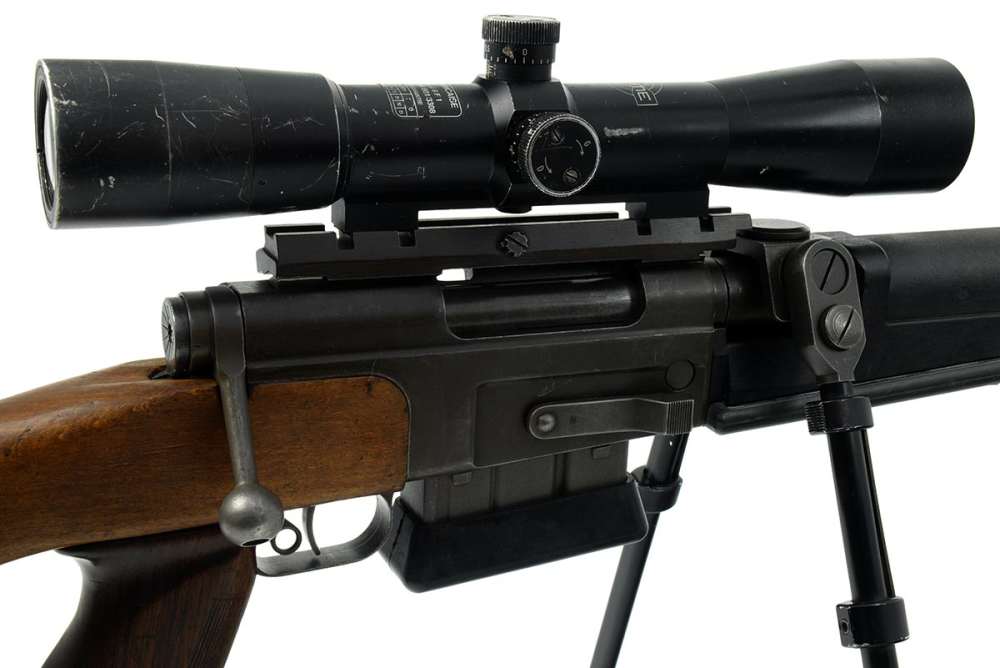 Navy Arms Import FRF2 Sniper Rifle With Scrome J8 F1 Scope & Accessories-img-7