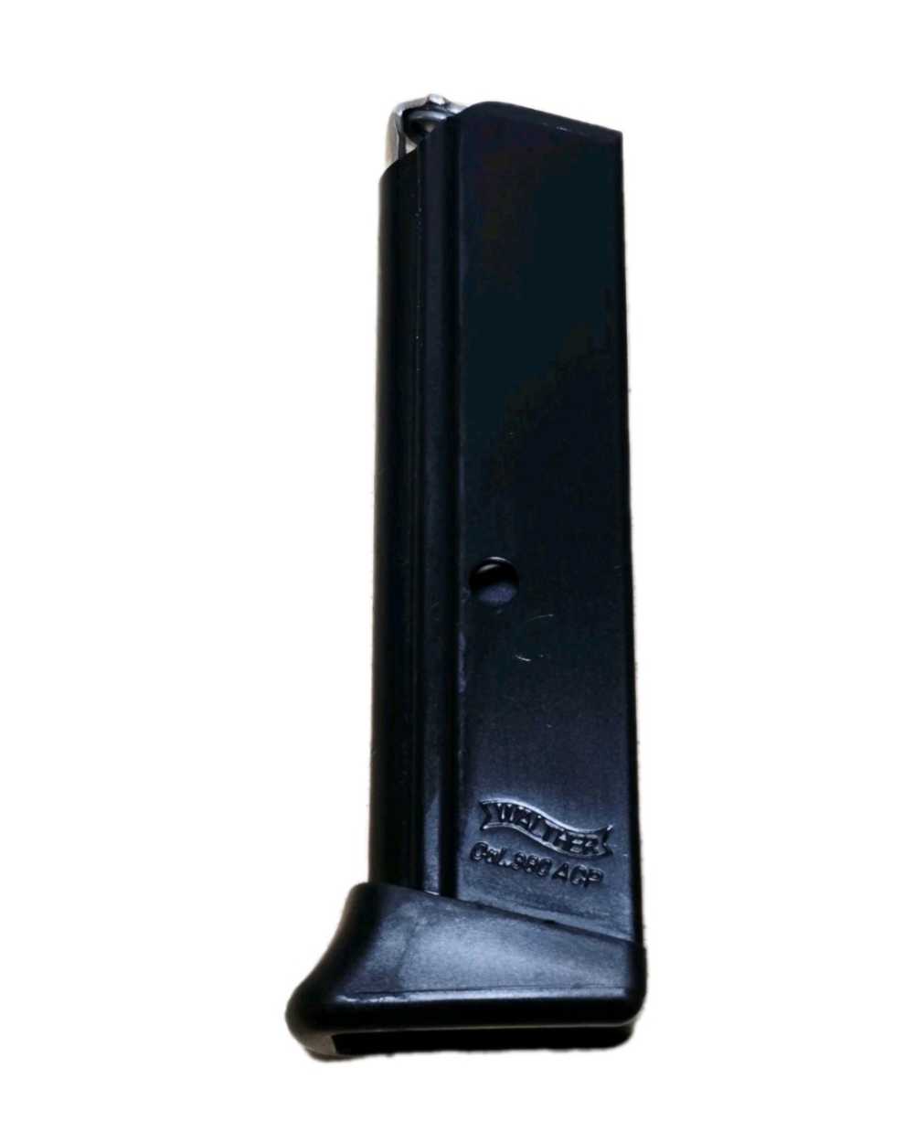 Walther PPK/S PPKS Pistol Magazine with Finger Rest 380 ACP 7 Round Black-img-1